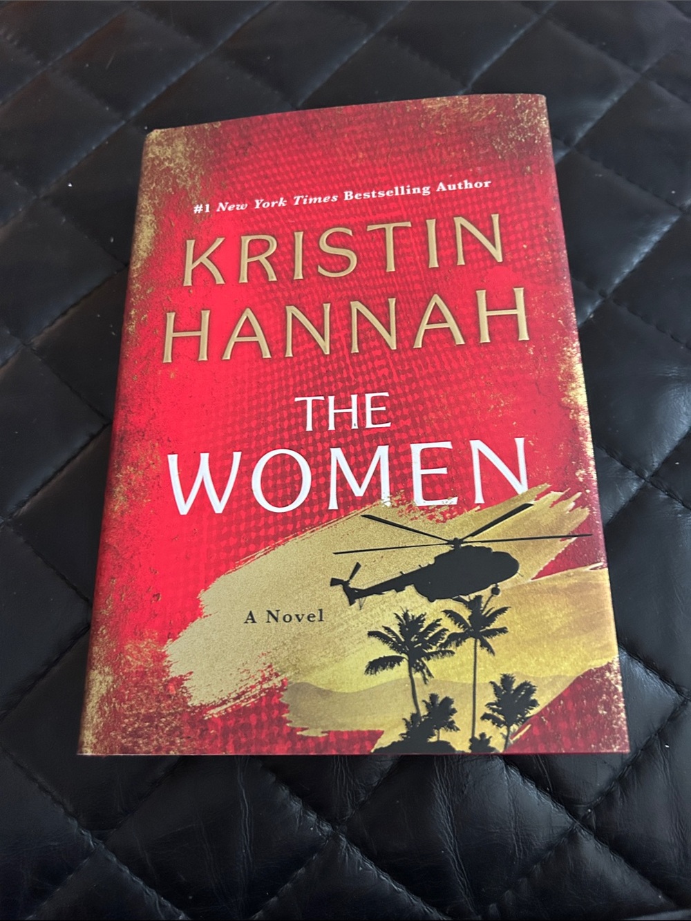 Kristin Hannah "The Women" Hardcover Novel - Red & Gold Cover